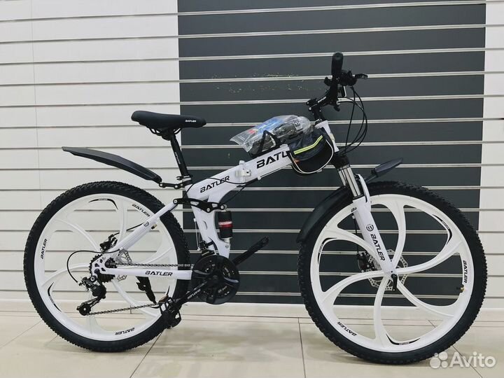 Велосипед складной на литых дисках