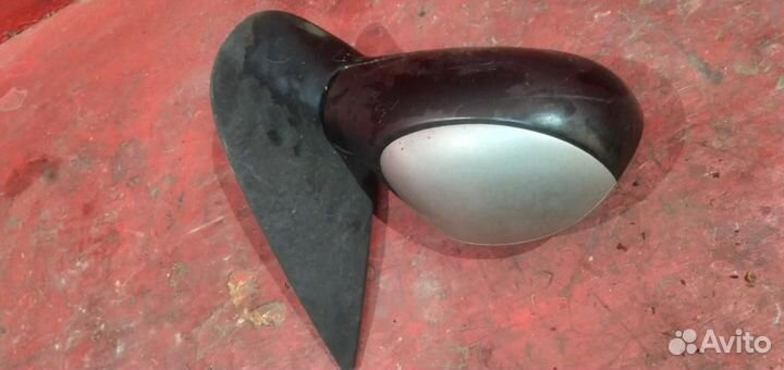 Пежо 206 зеркало правое электрическое серое