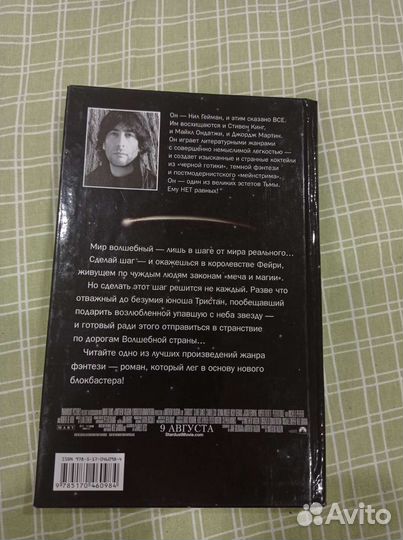 Звёздная пыль Нил Гейман книга