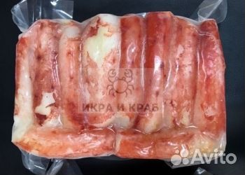 Мясо камчатского краба в/м, 1-я фаланга
