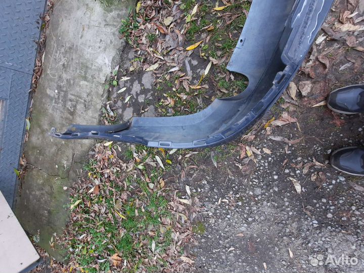 Бампер задний volkswagen polo 5 рестайлинг