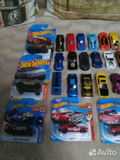 Машинки Hot Wheels и Welly