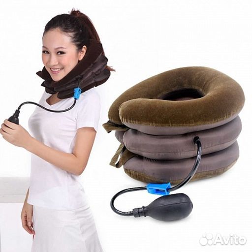 Ортопедическая Подушка массажер для шеи Tractors f