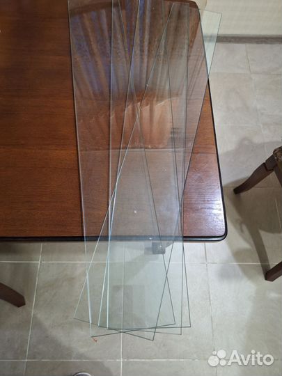 Стекла для полок 95х16 обработанные