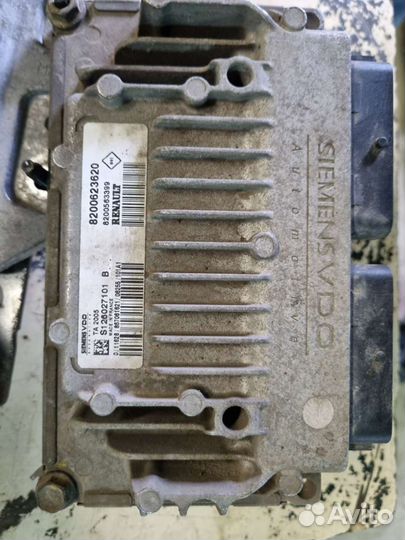 Блок управления двигателем Renault Megane 2 и АКПП