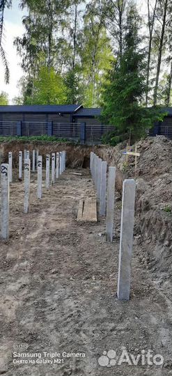 Железобетонные сваи