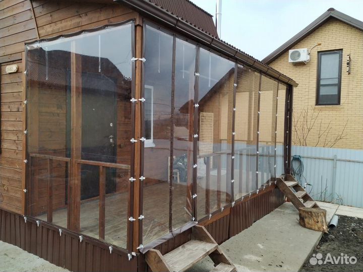 Мягкие окна под ключ