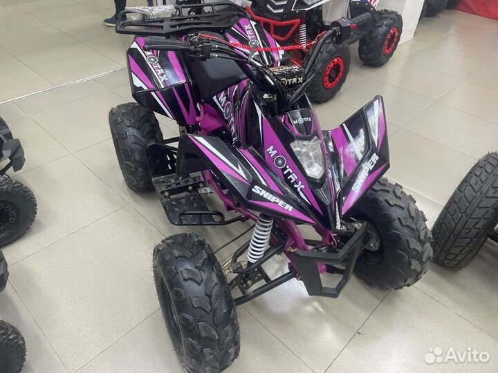 Подрoсткoвый квадроцикл мотаx ATV T-Rex Lux