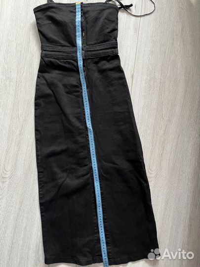 Джинсовый сарафан pull&bear