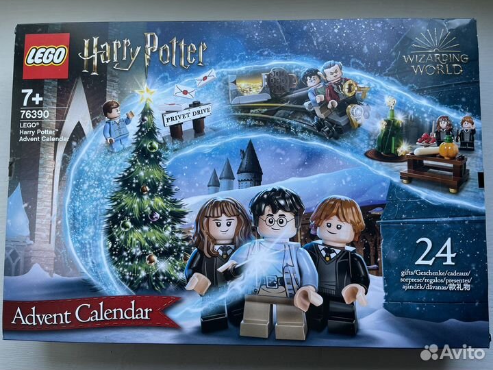 Новый адвент-календарь lego Harry Potter 76390