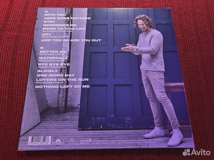 Michael Schulte Remember Me LP vinyl