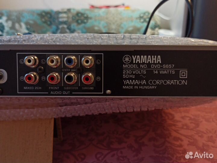 Yamaha SA-CD S657, RDX-E700 и HTR-5830 (RX-V357)