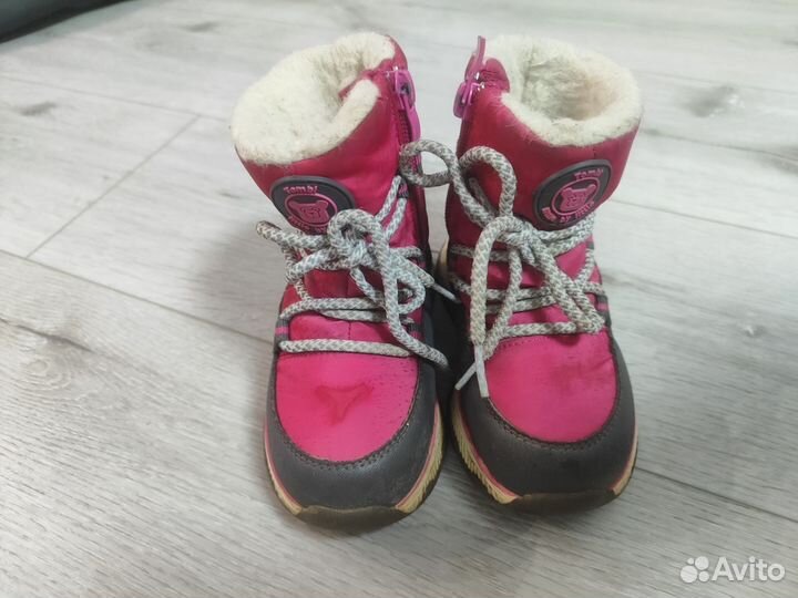 Сапоги tombi детский зимние для девочки 23