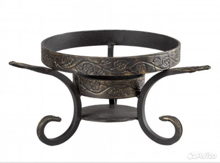 Подставка кованная для саджа с соусницами