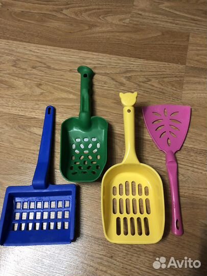 Лопатка для уборки туалета животного