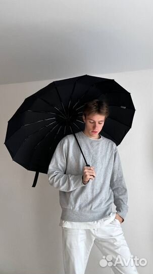 Зонт складной Umbrella чёрный