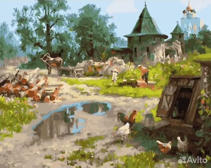 Картины по номерам 40*50 новые