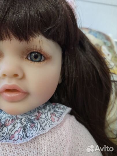 Новая кукла реборн, Бетти брюнетка