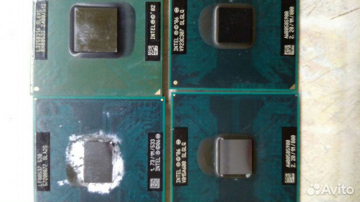 Процессоры для ноутбуков