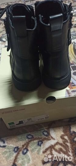 Ботинки на девочку 35 размер