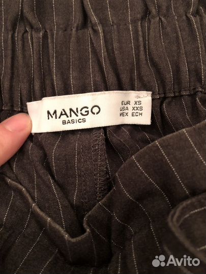 Денские брюки mango