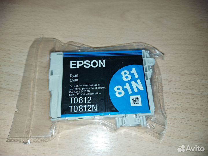 Картриджи HP и Epson оригинал