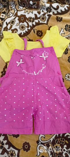 Вещи пакетом на девочку 2 года