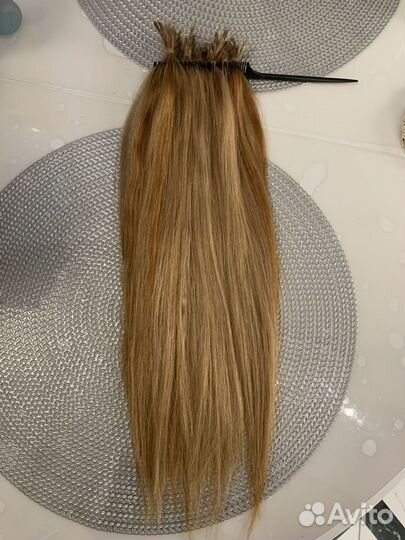 Волосы для наращивания натуральные 45 см