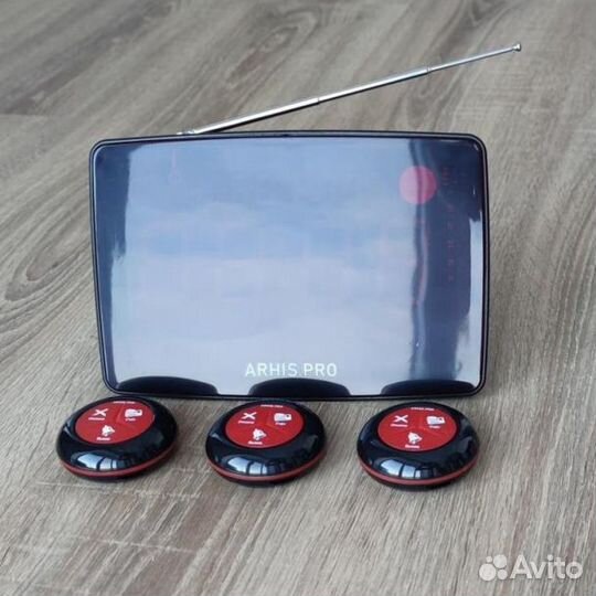 Премиальная кнопка вызова официанта с табло