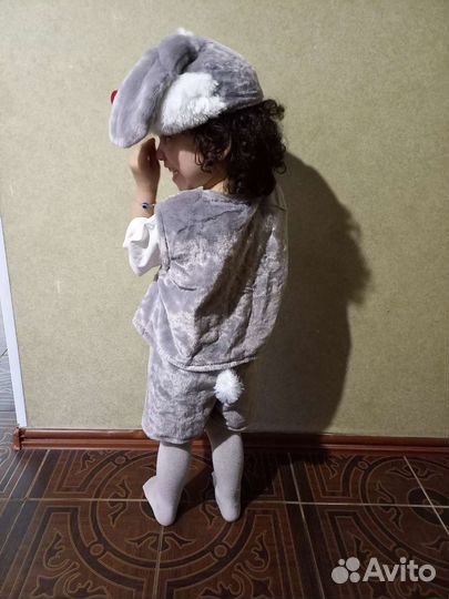 Костюм зайца на утренник в дет.сад