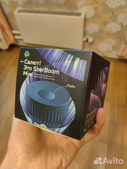 Колонка Sber Boom mini синий