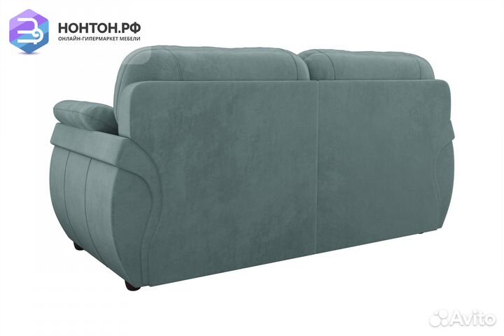 Диван выкатной Бруклин велюр бирюзовый