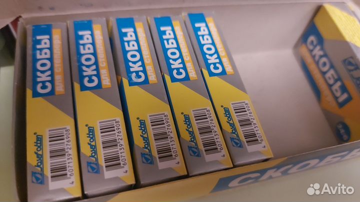 Степлер и скобы 24/6