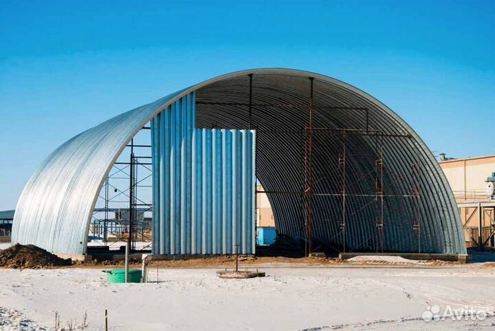 Ангары арочные 21 х60 (1260 м2)