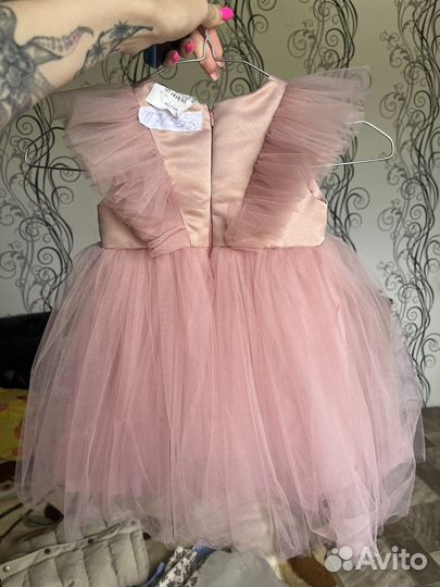 Платье для девочки 86
