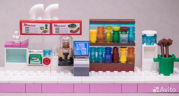 Lego City минифигурки повара, кухня