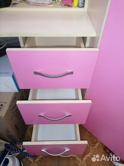 Кровать - чердак для девочки