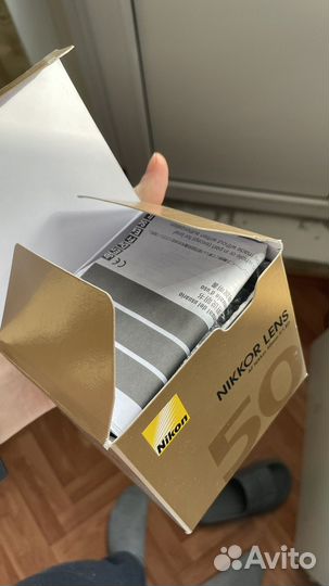 Абсолютно новый AF Nikkor 50mm 1.8D
