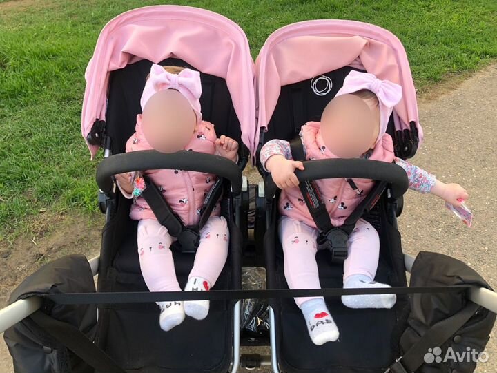 Коляска для двойни bugaboo donkey 2 в 1