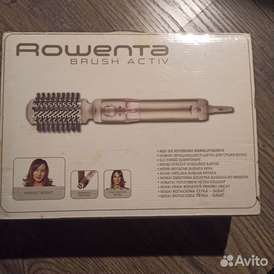 Фен-щетка rowenta