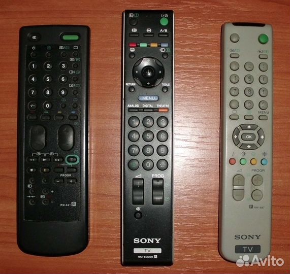 Пульты ду Sony от телевизора - 3 шт