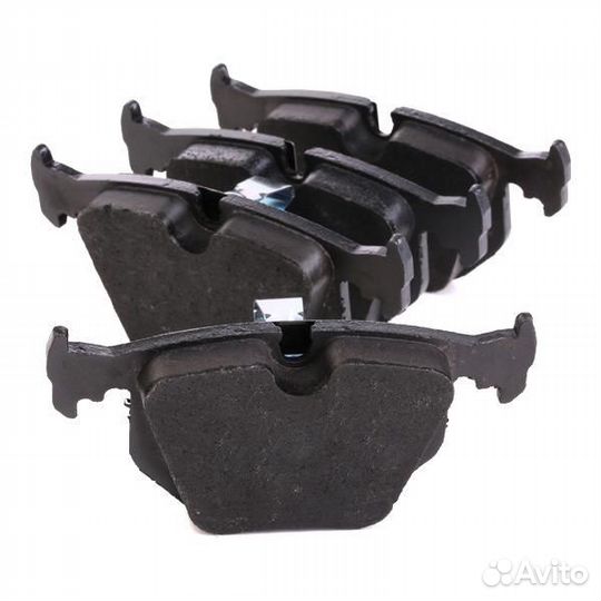 Колодки тормозные задние дисковые 123,1*59