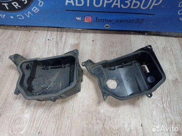 Крышка фары рест на BMW X5 Е53