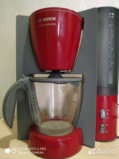 Кофеварка капельная bosch