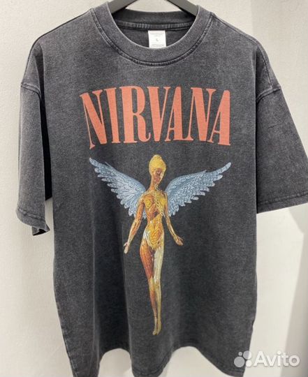 Футболка nirvana унисекс