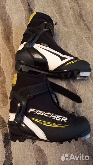 Лыжные ботинки fischer combi JR