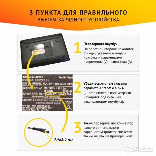 Блок питания Dell PA-1900-02D