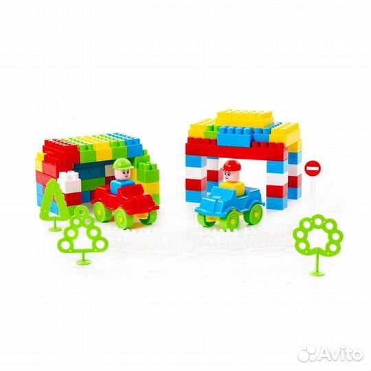 Конструктор 'Строитель', 181 деталь