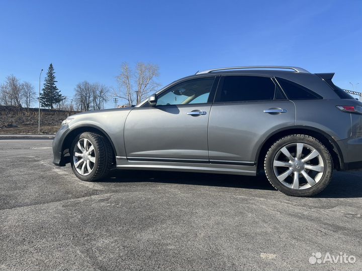 Бампер передний infiniti fx35