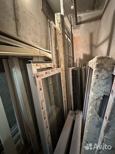 Окна пластиковые бу Novotex